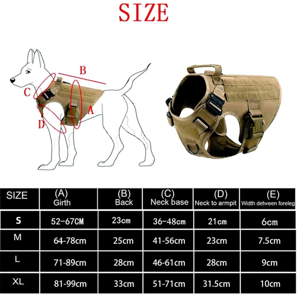 Training Dog Harness and Leash Set